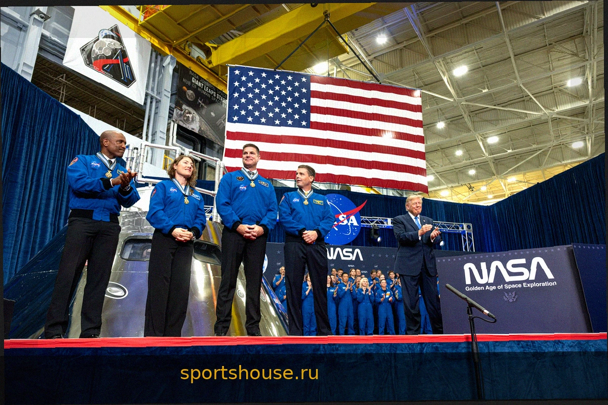 Экипаж Artemis II получил Космическую медаль Конгресса США за заслуги