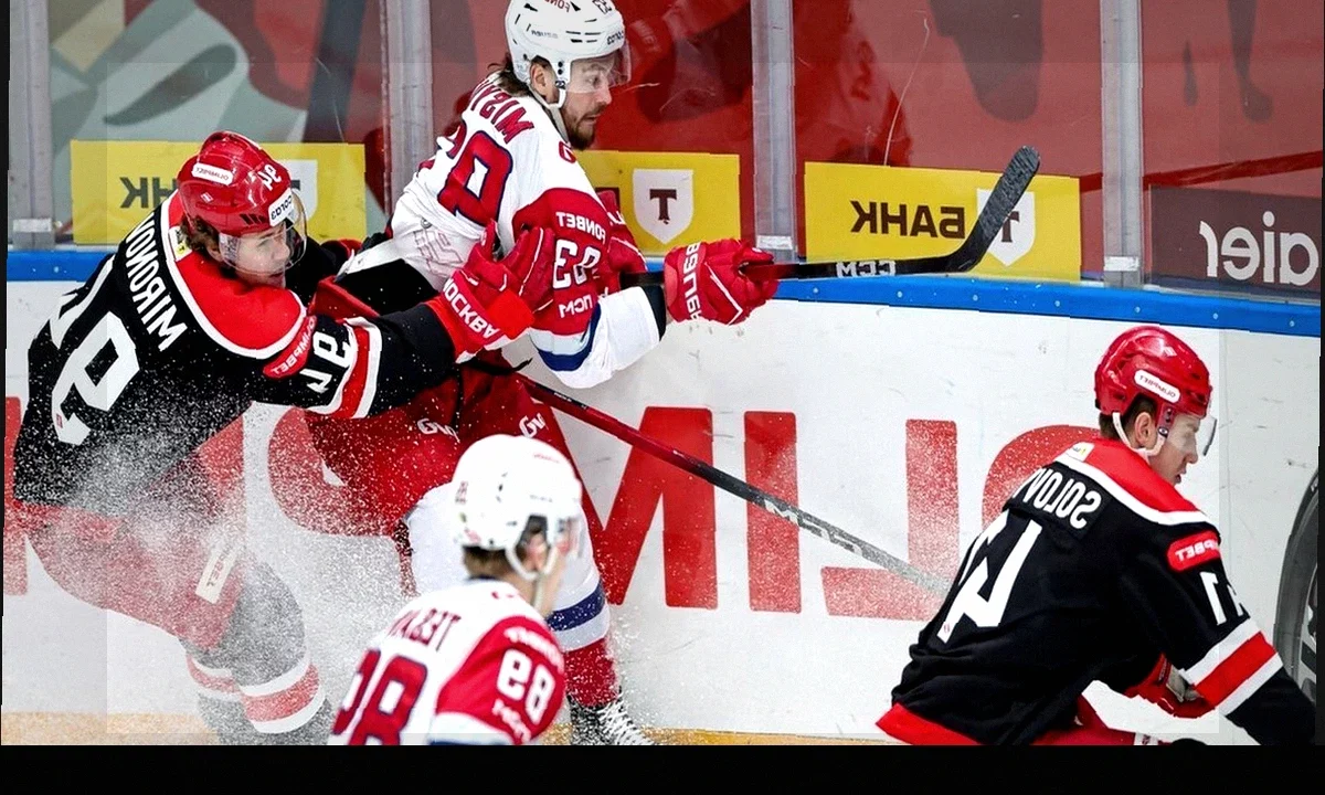 «Спартак» и «Локомотив» встретятся в плей-офф КХЛ на арене «Мегаспорт»