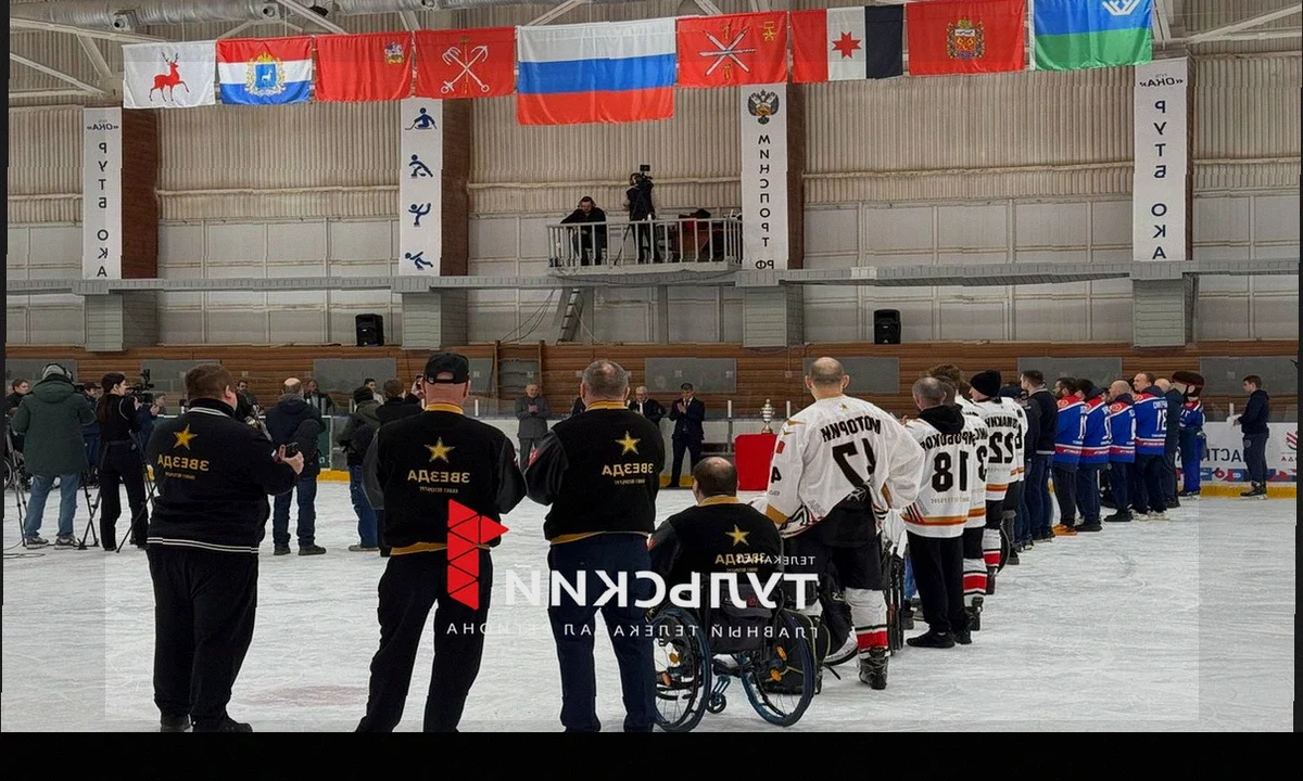 В Тульской области наградили чемпионов России по следж-хоккею